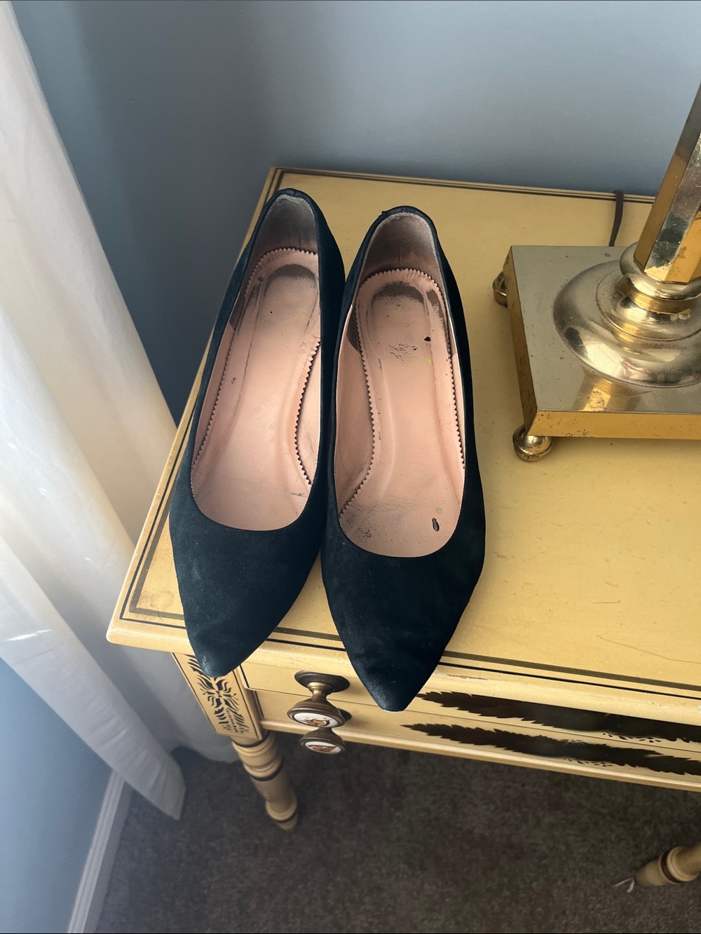J Crew. Black Heels